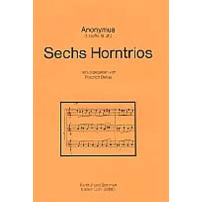 9790202008850 - 6 Horntrios