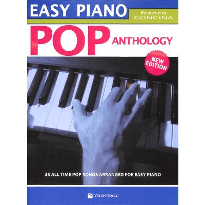 9788850712410 - Easy piano pop anthology