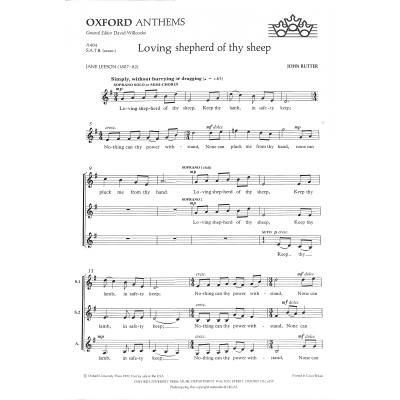 9780193504523 - Loving shepherd of thy sheep 9780193504523 - Loving shepherd of thy sheep