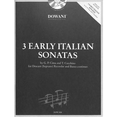 3 early italian Sonatas
