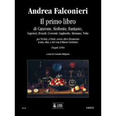 9790215315242 - Il primo libro di canzone Sinfonie Fantasie