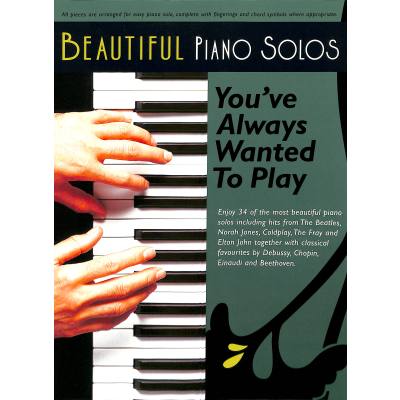 9781846099496 - Beautiful piano solos youve always wanted to play