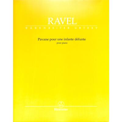 9790006537013 - Pavane pour une infante defunte 9790006537013 - Pavane pour une infante defunte