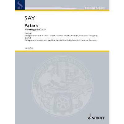 9790001149488 - Patara - Hommage a Mozart (KV 331)