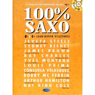 9788850711628 - Noten 100 % Saxo 10 special easy Hits Altsax Tenorsax incl CD Carisch 2068