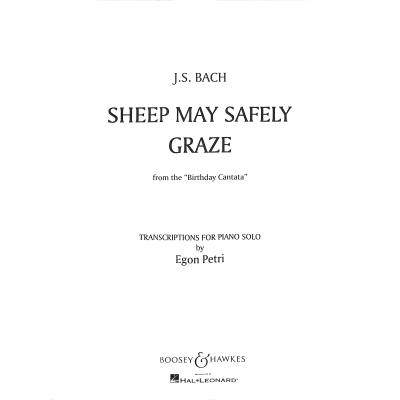 Schafe können sicher weiden BWV 208