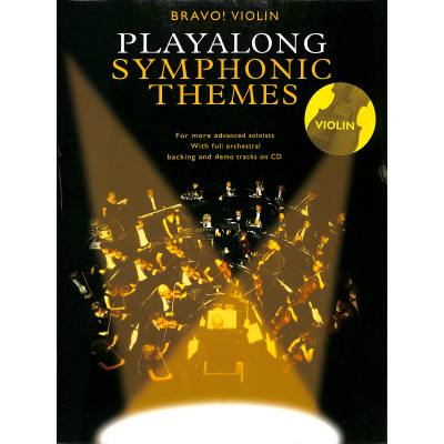 9781847720993 - Noten Playalong symphonic themes Violine Geige wise publication MSAM 990649