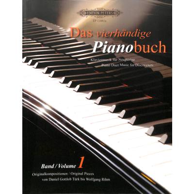 9790014109301 - Das vierhändige PianobuchBd1 Kartoniert (TB)