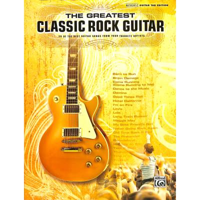 0038081302690 - The greatest classic Rock guitar