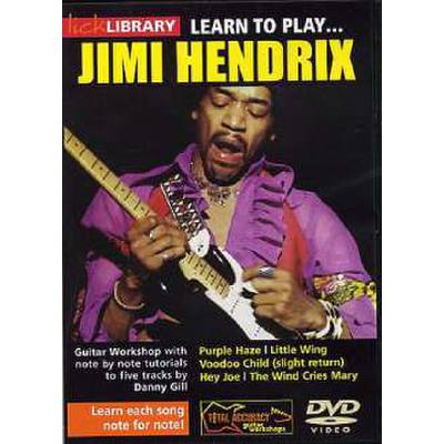 5060088820469 - Roadrock International - Lick Library Learn To Play Jimi Hendrix DVD