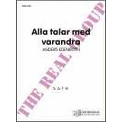 9790070000406 - ALLA TALAR MED VARANDRA