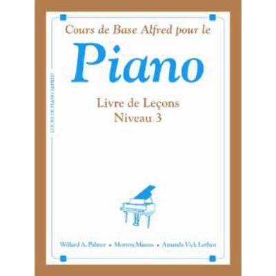 0038081041209 - Cours de base Alfred pour le piano livre de lecons niveau 3