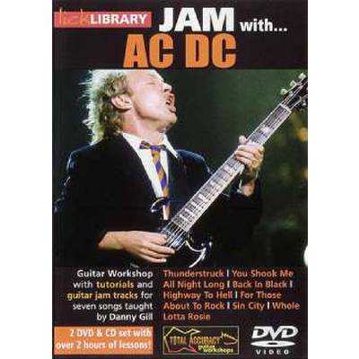 5060088822043 - Roadrock International - Lick Library Jam With AC DC DVD CD