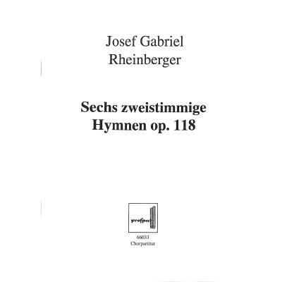 4025531660338 - 6 zweistimmige Hymnen op 118