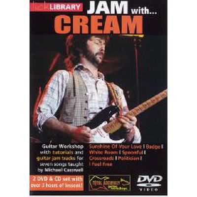 5060088822371 - Roadrock International - Lick Library Jam With Cream DVD CD