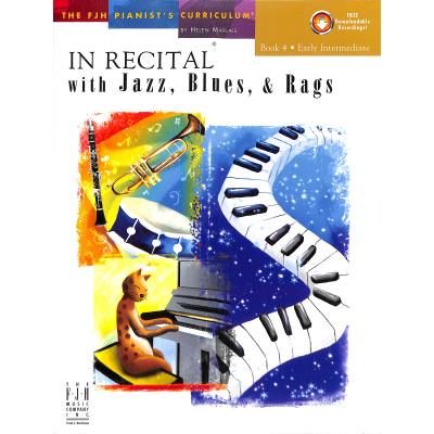 0674398223237 - In recital with Jazz Blues + Rags 4