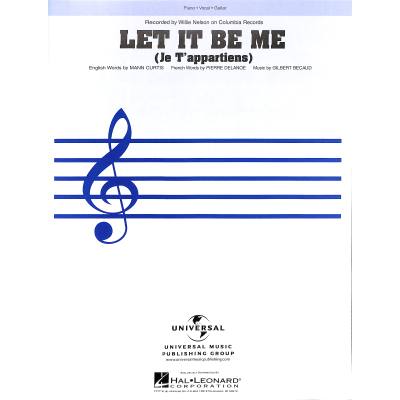0073999204353 - Let it be me 0073999204353 - Let it be me