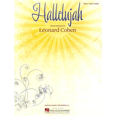 0884088264192 - Noten Hallelujah Leonard Cohen Einzelausgabe HL 353824