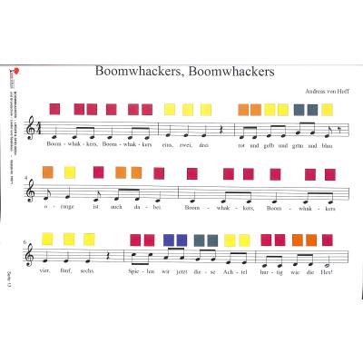  Boomwhackers in Kindergarten Grundschule - Notenbuch.de 