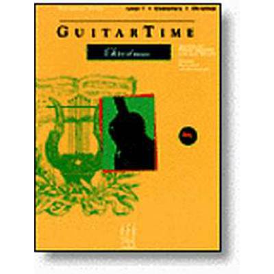 0674398202553 - Guitartime Christmas - level 1 classical style