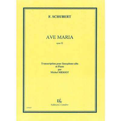 9790230359573 - Ave Maria op 52 6 D 839 9790230359573 - Ave Maria op 52 6 D 839