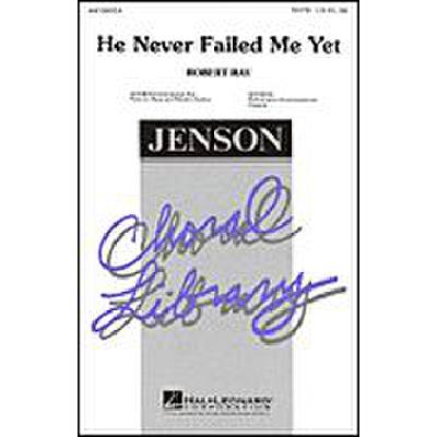 0073999080148 - He never failed me yet 0073999080148 - He never failed me yet