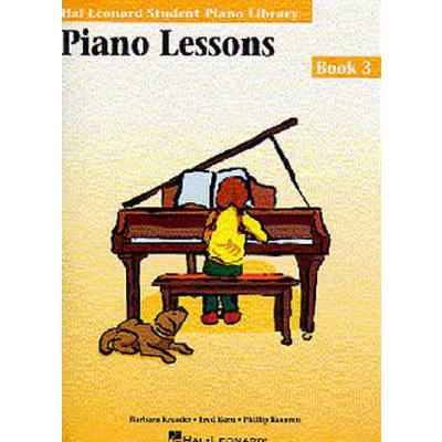 0073999980110 - Piano lessons 3 - revised edition