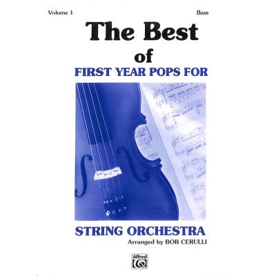 Best of first year pops for string orchestra 1