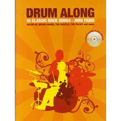 9781847725509 - Drum along 1 - 10 classic Rock songs