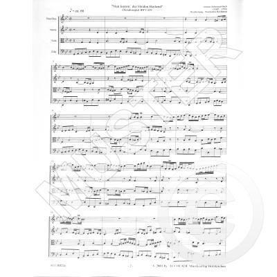 Nun komm der Heiden Heiland Choralvorspiel BWV 659
