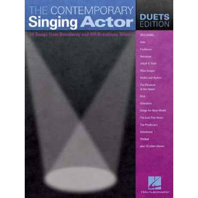 0073999298710 - Contemporary singing actor - duets edition