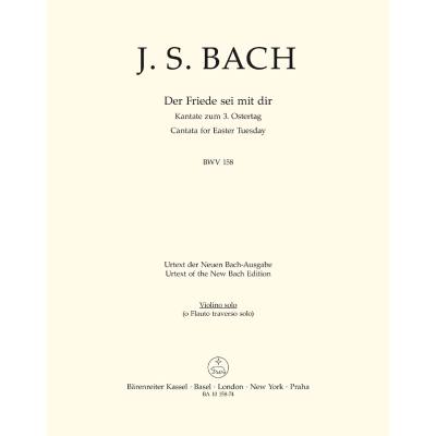 9790006491292 - Kantate 158 der Friede sei mit dir BWV 158 9790006491292 - Kantate 158 der Friede sei mit dir BWV 158