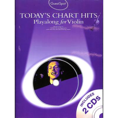 9781849380287 - Various - GEBRAUCHT Guest Spot TodayS Chart Hits Playalong For Violin Vln Book 2Cd (Guest Spot Book & Cds) - Preis vom 14102023 050634 h