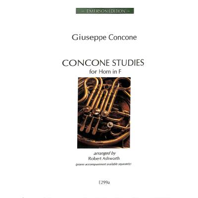 9790570404148 - Concone studies for horn