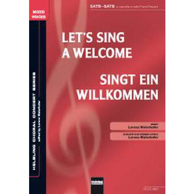 9790500228011 - Lets sing a welcome - singt ein Willkommen