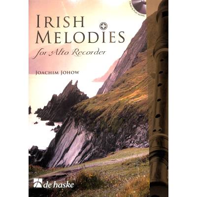 9789043131520 - Irish Melodies for Alto Recorder m Audio-CD Geheftet