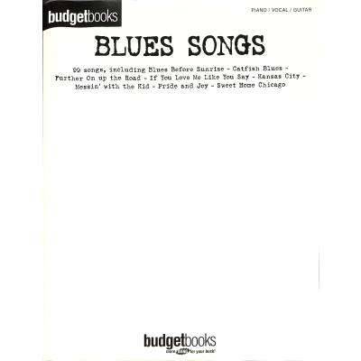 0884088220631 - Budget books - Blues songs 0884088220631 - Budget books - Blues songs