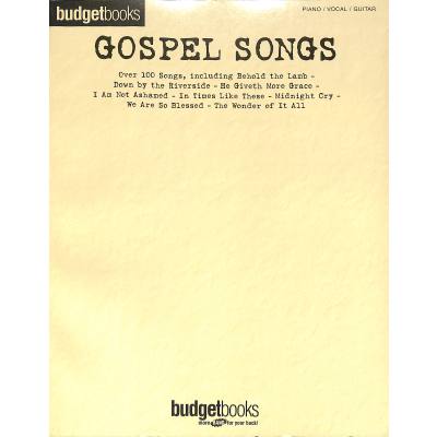 0884088241995 - Budget books - Gospel songs