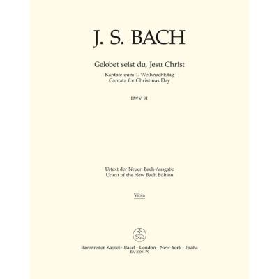 9790006490769 - Kantate 91 Gelobet seist du Jesu Christ BWV 91 9790006490769 - Kantate 91 Gelobet seist du Jesu Christ BWV 91