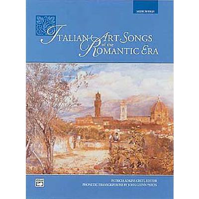 0038081049625 - Italian art songs of the romantic era