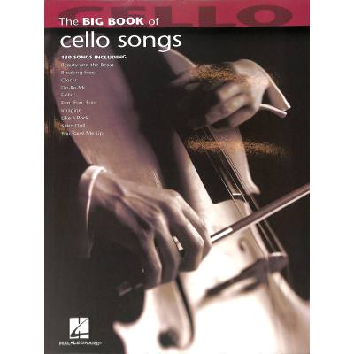 0884088147013 - Noten The big book of cello songs HL 842216