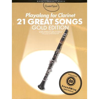 9781785585425 - Noten 21 great songs clarinet playalong incl downloadcard AM 997788