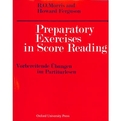 9780193214750 - Preparatory exercises in score reading