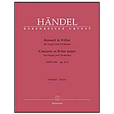 Konzert B-Dur HWV 294 op 4/6