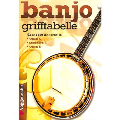 9783802408090 - Banjo-Grifftabelle - Jeromy Bessler Norbert Opgenoorth Kartoniert (TB)