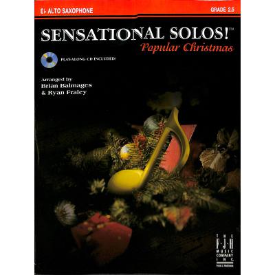 0674398225774 - - GEBRAUCHT Sensational Solos! Popular Christmas E-flat Alto Saxophone - Preis vom 08072023 043606 h