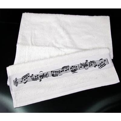 4013165860118 - Handtuch mit Notenaufdruck Geschenke für Musiker Aufdruck mit Noten 4013165860118 - Handtuch mit Notenaufdruck Geschenke für Musiker Aufdruck mit Noten