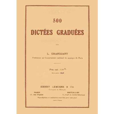 9790230968102 - 500 dictees graduees