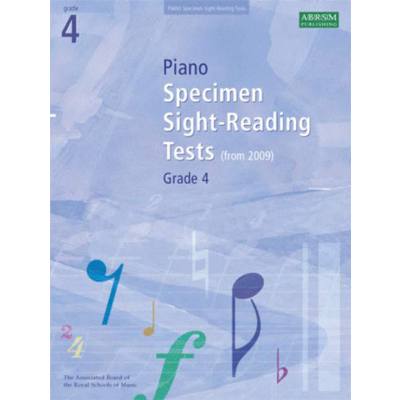 9781860969089 - Piano specimen sight reading tests grade 4