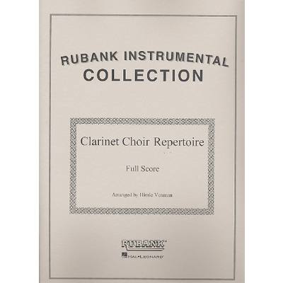 0073999740301 - Clarinet choir repertoire